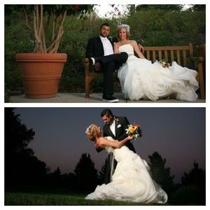 Vera Wang Ivory Bridal Gown